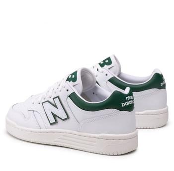 New Balance BB480 Low white/green (BB480LGT)