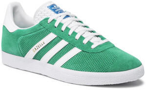 Adidas Gazelle green/footwear white/gold metallic