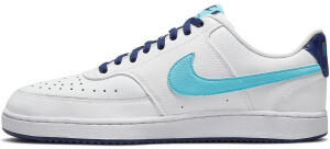 Nike Court Vision Low white/blue void/turquoise blue