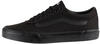 Vans VA38DM186, Vans Ward Sneaker Herren in black-black, Größe 42 1/2 schwarz
