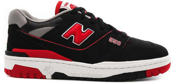 New Balance 550 black/team red