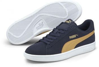 Puma Smash V2 peacoat/gold/white