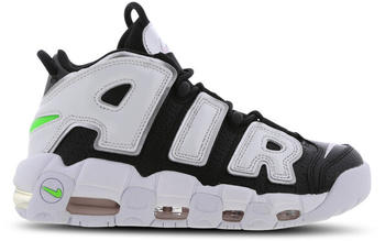 Nike Air More Uptempo Women black/metallic silver/green strike/summit white