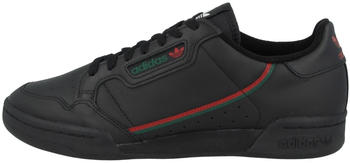 Adidas Continental 80 core black/scarlet/collegiate green