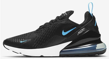 Nike Air Max 270 black/dark smoke grey/white/light blue fury