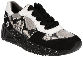 Paul Green Low Top Trainers Snake Print black (4832-015)