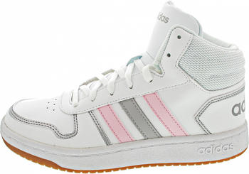 Adidas Hoops 2.0 Mid Women cloud white/clear pink/grey