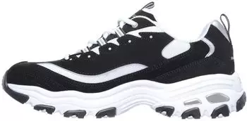 Skechers DLites black/white – Skechers DLites black/white: Stil und Komfort vereint