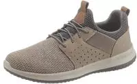 Skechers Slip-On Sneaker "Delson-Camben", Herren, Gr. 41, beige (taupe grau)
