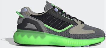 Adidas ZX 5K BOOST grey three/core black/screaming green
