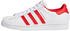 Adidas Superstar cloud white/vivid red/cloud white