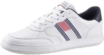 Tommy Hilfiger Essential Leather Cupsole Trainers (FM0FM03904) white