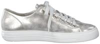Paul Green Leather Trainers (5206) silver metallic