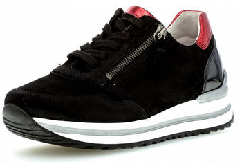 Gabor Low Top Trainers (66.528) black/red