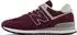 New Balance 574 (ML574EVM) burgundy/white
