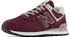 New Balance 574 (ML574EVM) burgundy/white