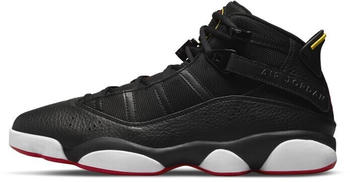 Nike Jordan 6 Rings black/white/yellow strike/university red