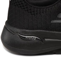 Sneakers Skechers Go Walk Arch Fit 124403/BBK Schwarz Female