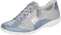 Remonte Schn&uuml;rschuh mit feinem Metallic-Schimmer, Freizeitschuh, Halbschuh,