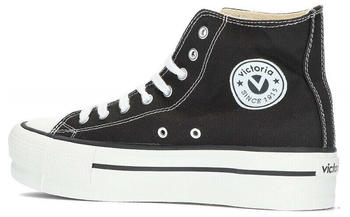 Victoria Shoes Tribu Platform Canvas Mid black