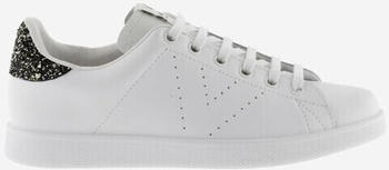 Victoria Shoes Tenis Leather & Glitter (125104) moss