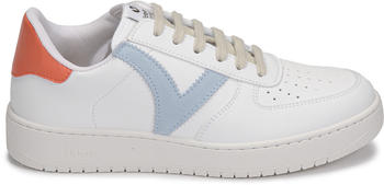 Victoria Shoes Madrid Contrasting Leather-Effect sky blue