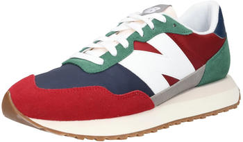 New Balance 237v1 nb scarlet with team forest green