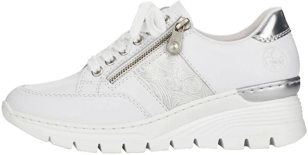 Rieker Sneaker low (N8322) white/silver