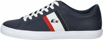 Lacoste Lerond Leather Tricolour navy/white