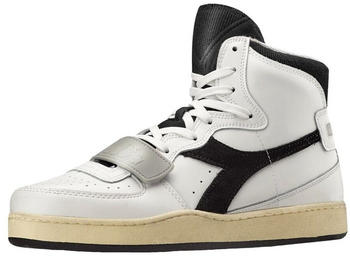 Diadora Mi Basket Used white/blue dark denim/silver