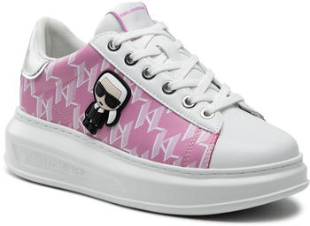 Karl Lagerfeld Kapri Ikonic Lo Lace white/pink