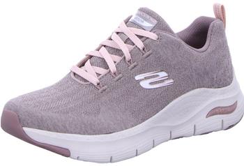 Skechers Arch Fit - Comfy Wave dark taupe knit/trim
