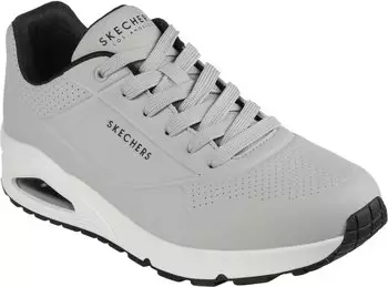 Skechers Uno - Stand On Air (52458) light grey/black