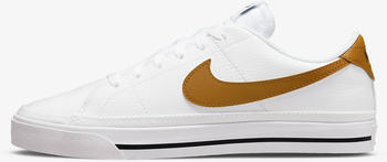 Nike Court Legacy white/volt/black/gold suede