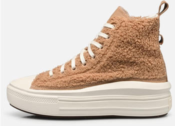 Converse Chuck Taylor All Star Move Platform Sherpa champagne tan/egret/egret