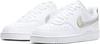 Nike DR9885-101, NIKE Court Vision Low-Top Sneaker Damen 101 - white/sea