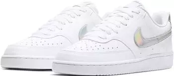 Nike Court Vision Low Women white/white/silver