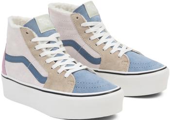 Vans Sk8-Hi Tapered Stackform pig suede/sherpa multicolor