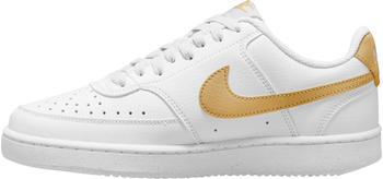 Nike Court Vision Low Next Nature white/metallic gold/white