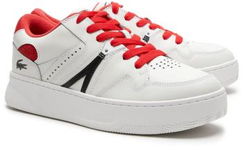 Lacoste L005 (Leather) white/red