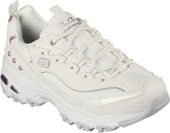 Skechers D'Lites Women white/lavender