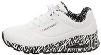 Skechers 155506-WBK, Skechers 155506-WBK: Skechers Uno Spread the Love weiss