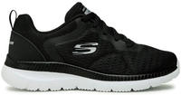 Skechers 12607_BKW, Skechers Bountiful - Quick Path Damen Freizeitschuhe, schwarz,
