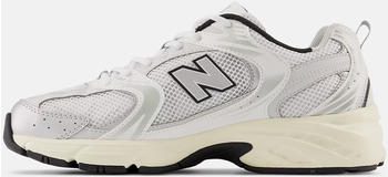 New Balance 530 white/silver metallic/black
