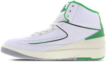 Nike Air Jordan 2 Retro white/sail/light steel grey/lucky green