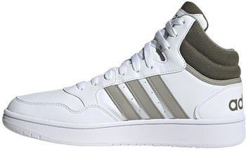 Adidas Hoops 3.0 Mid Classic Vintage cloud white/silver pebble/olive strata