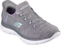 SKECHERS Damen-Sneaker Summits Dazzling Haze Jersey-Strick Hands Free Slip-Ins...