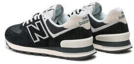 New Balance 574 Unisex (U574) black/white/grey