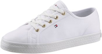 Tommy Hilfiger Essential Nautical Trainers (FW0FW04848) white/gold