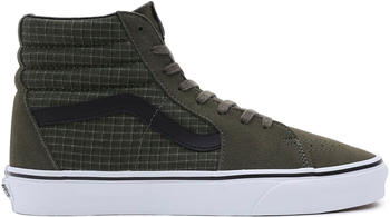 Vans Sk8-Hi (VN0007NS) ripstop canvas grape leaf/true white